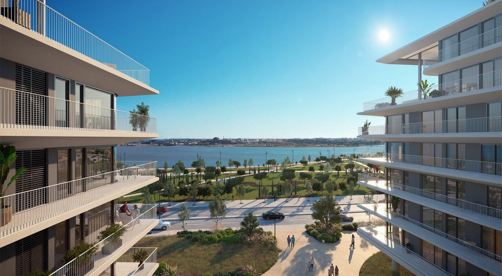 apartamento nooba barreiro com vista rio lisboa
